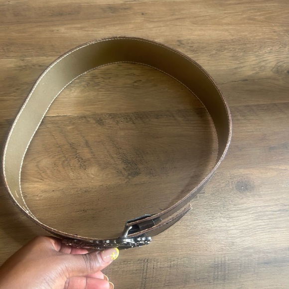 vintageJust Cavalli Brown  belt 36in - Picture 2 of 6
